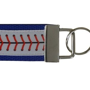 Baseball Keychain, Baseball Gift, Baseball Stitch